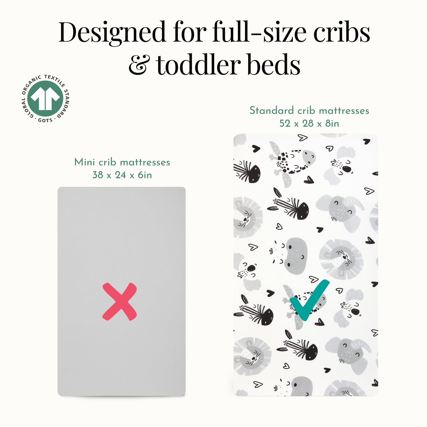 Evolur Zoo Love 3 pc Toddler Set