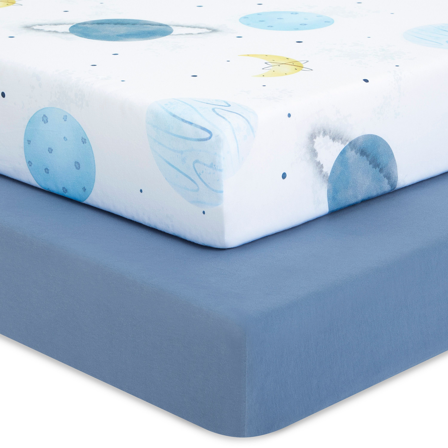 Evolur Space Adventure 2-Piece Sheet Set (Dark)