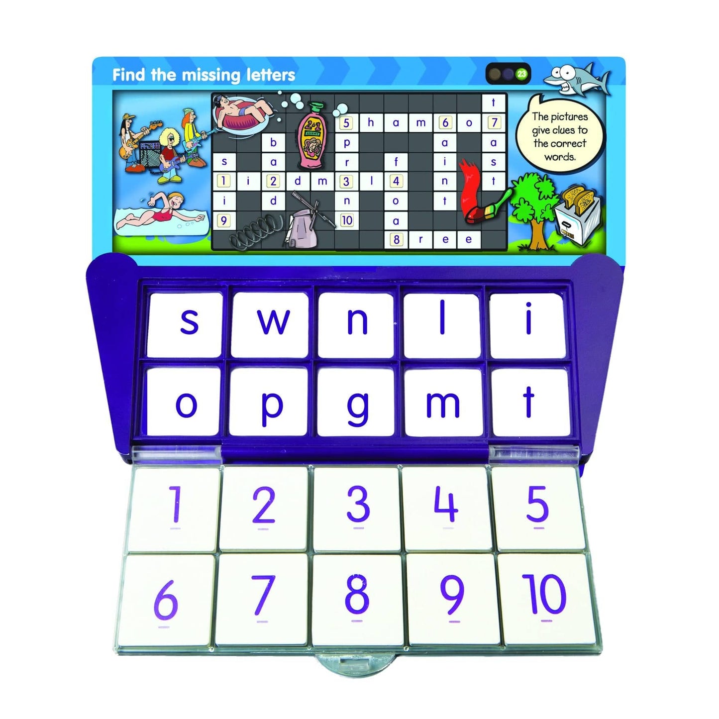 Discovery Toys Think It Through Learning Tiles Spelling Set