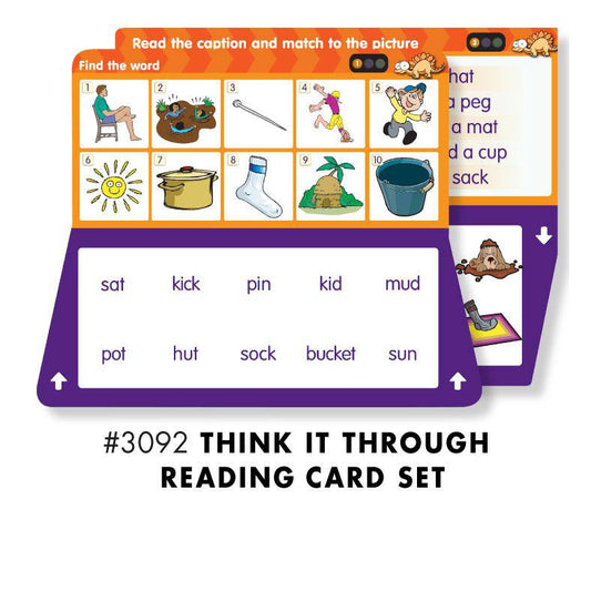Discovery Toys Think It Through Learning Tiles Reading Set