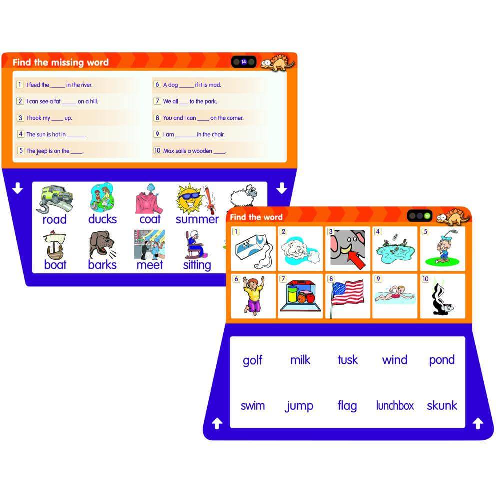 Discovery Toys Think It Through Learning Tiles Reading Set