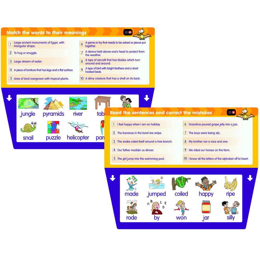 Discovery Toys Think It Through Learning Tiles Reading Set