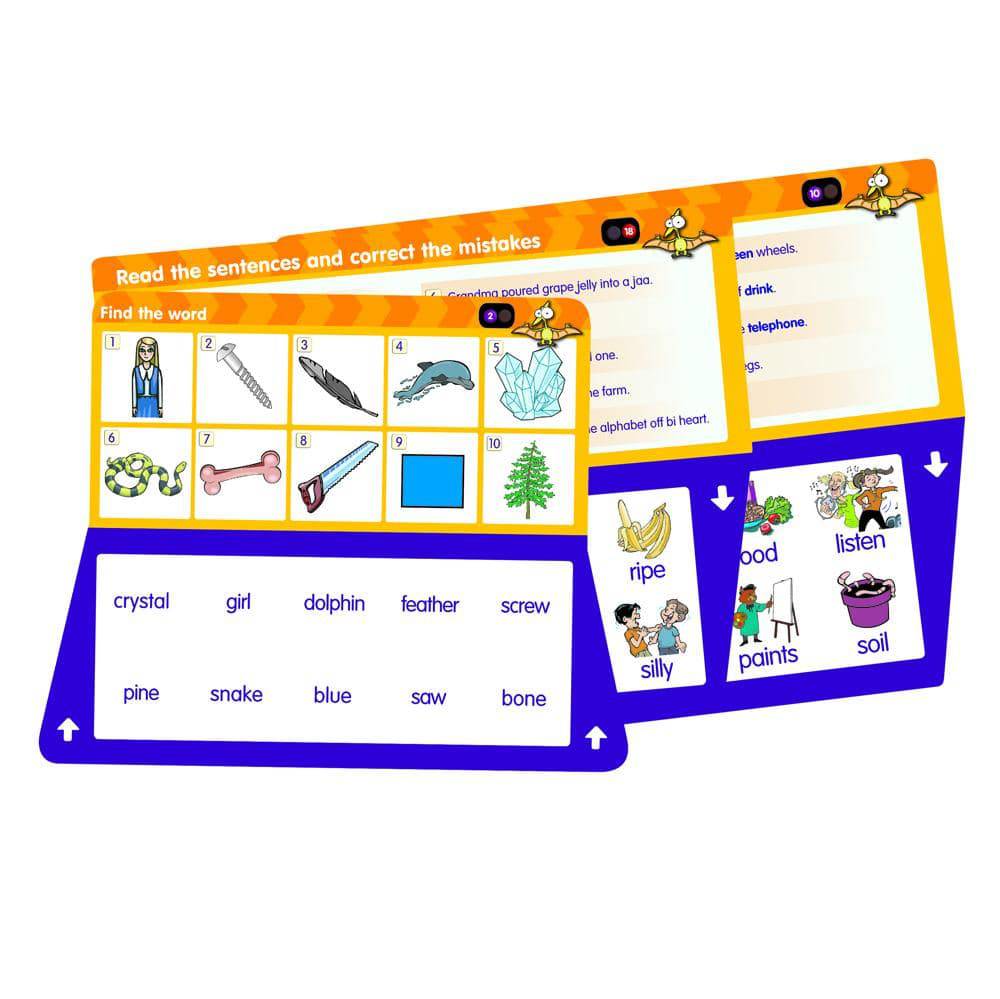 Discovery Toys Think It Through Learning Tiles Reading Set