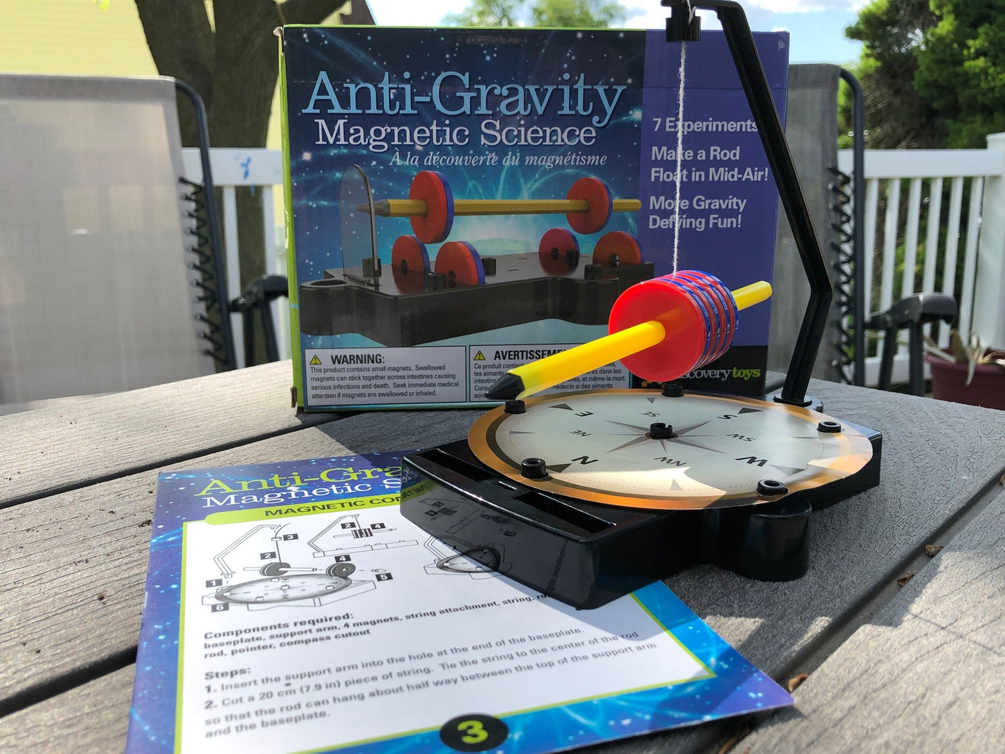 Discovery Toys Anti-Gravity Magnetic Science Experiment Kit