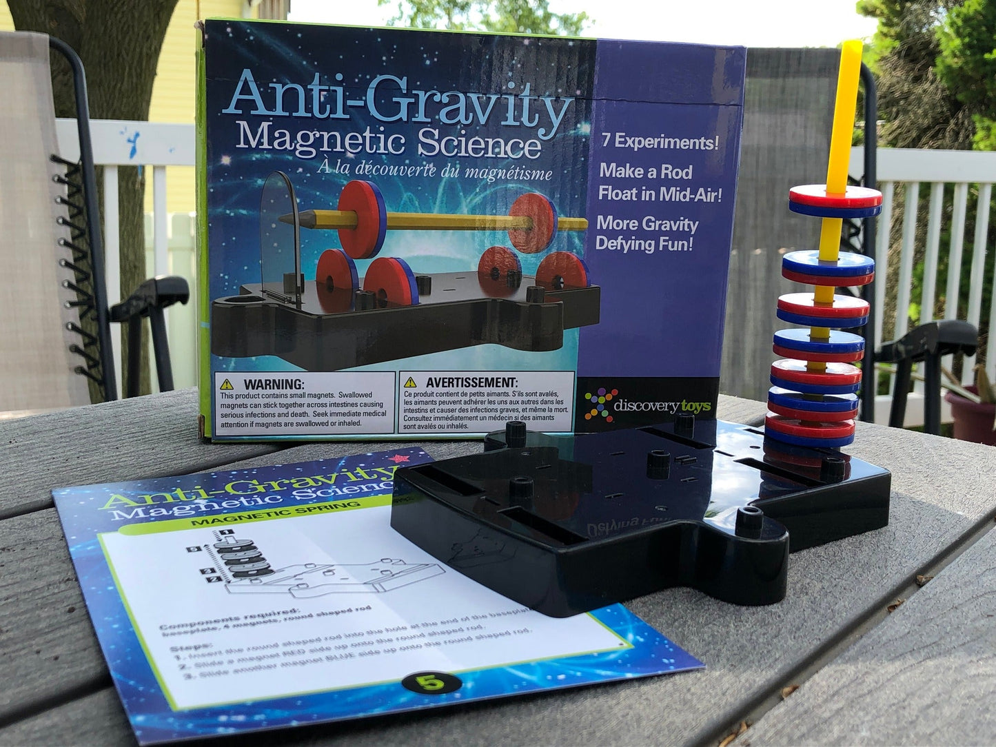 Discovery Toys Anti-Gravity Magnetic Science Experiment Kit