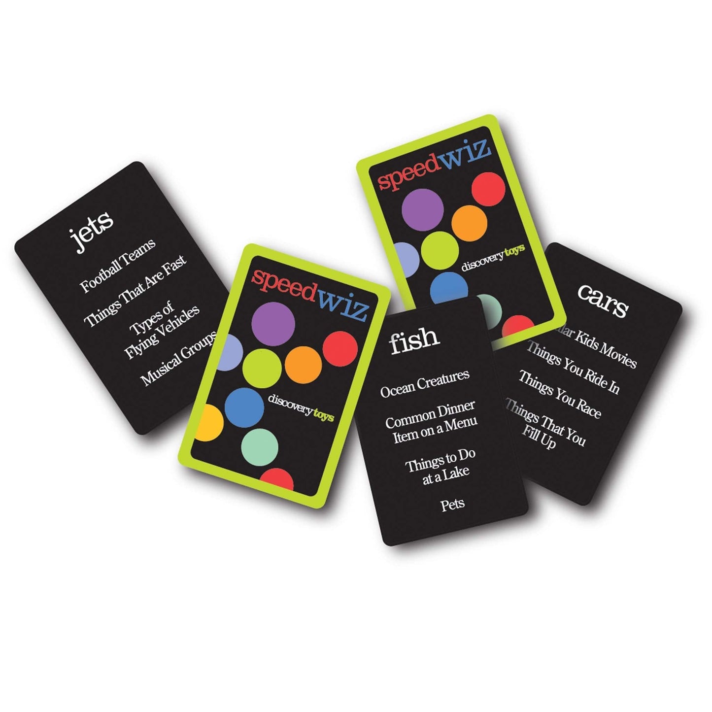 Discovery Toys Speed Wiz Category Card Game