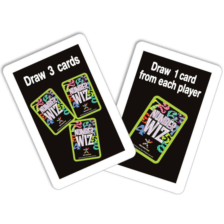 Discovery Toys Number Wiz Math Card Game