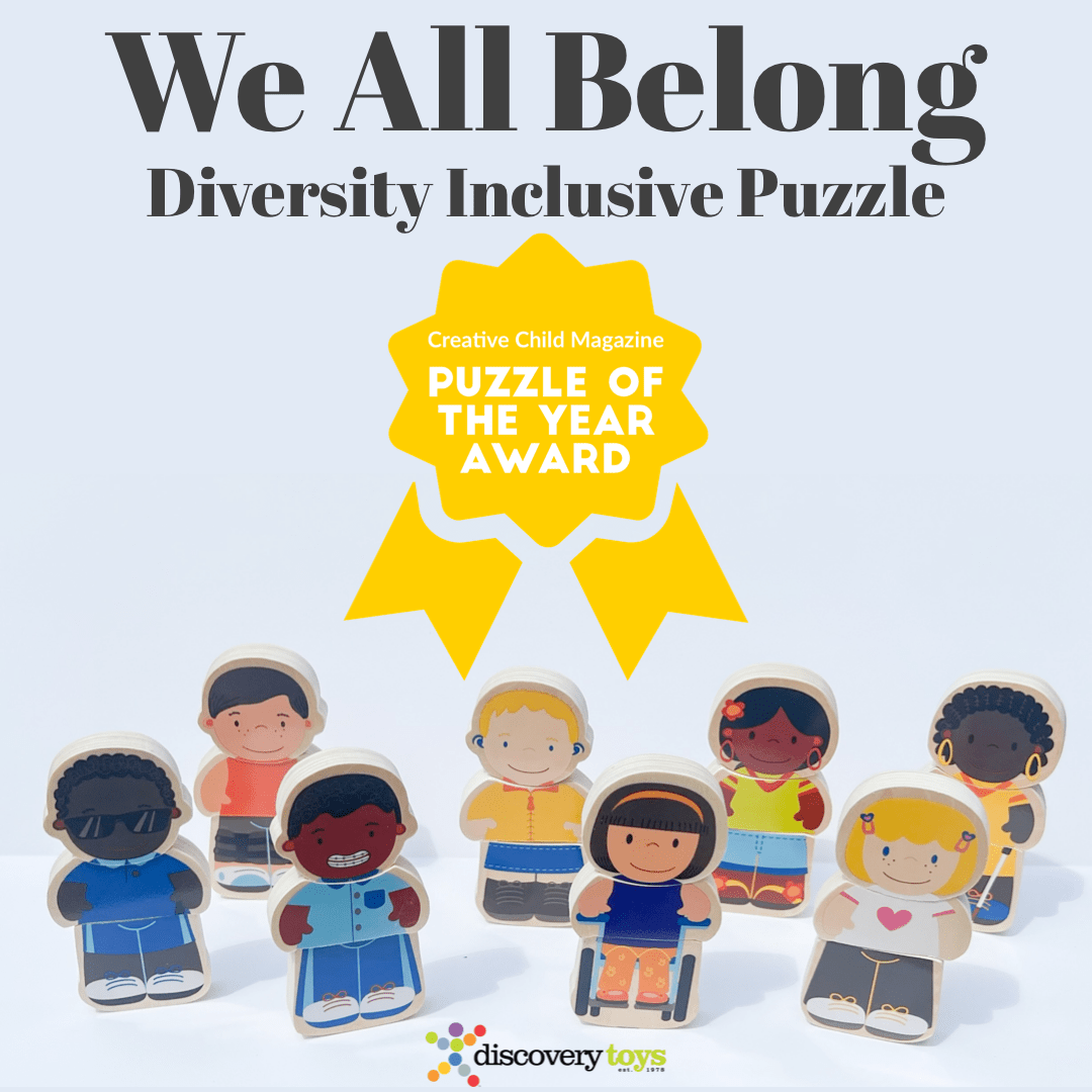 Discovery Toys We All Belong Chunky Diversity Inclusive Wood Puzzle