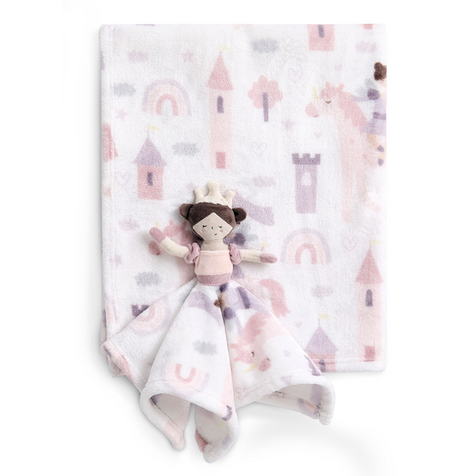 Evolur Enchanted Dreams 2 pc Gift Set - Blanket with Lovey