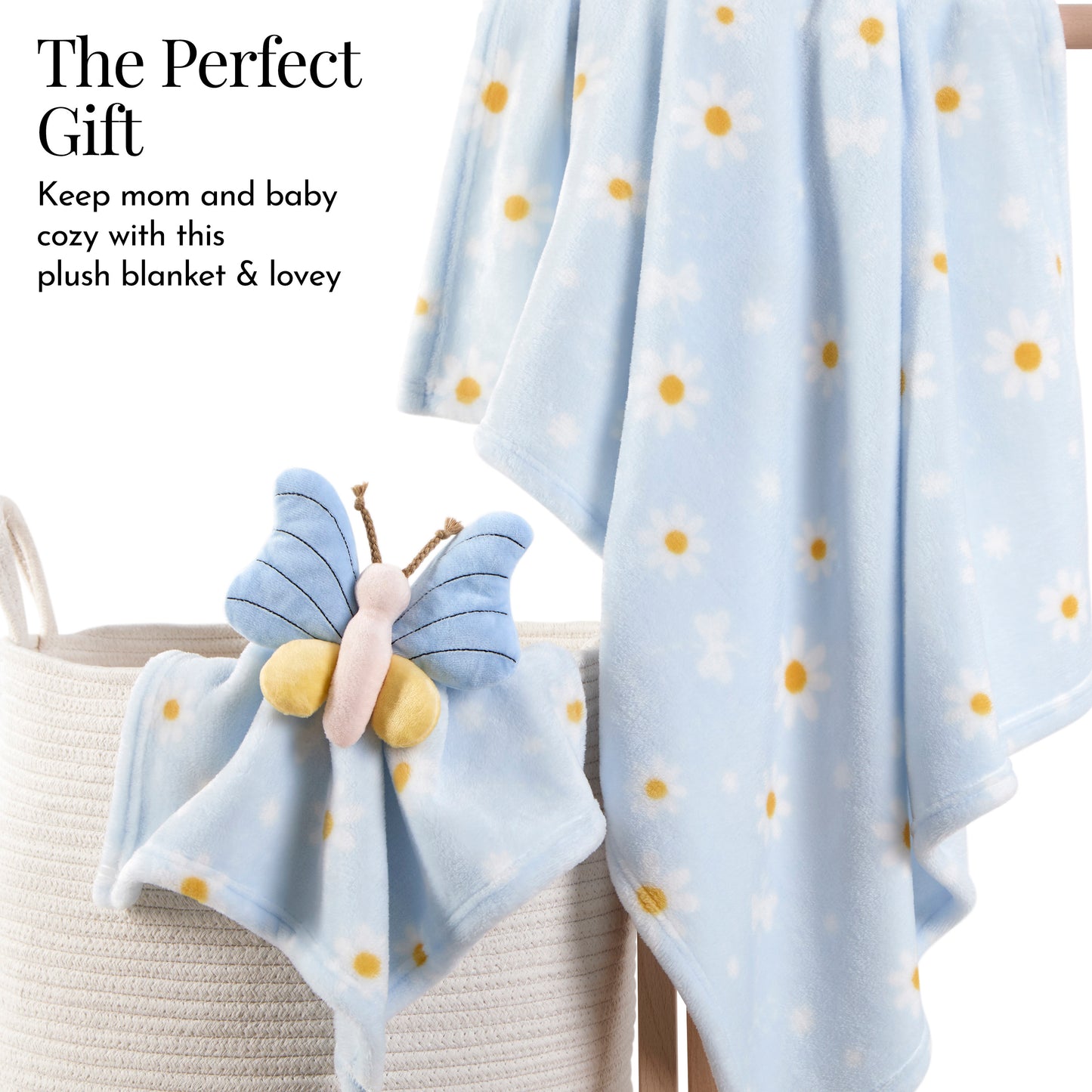 Evolur Secret Garden 2 pc Gift Set - Blanket with Lovey