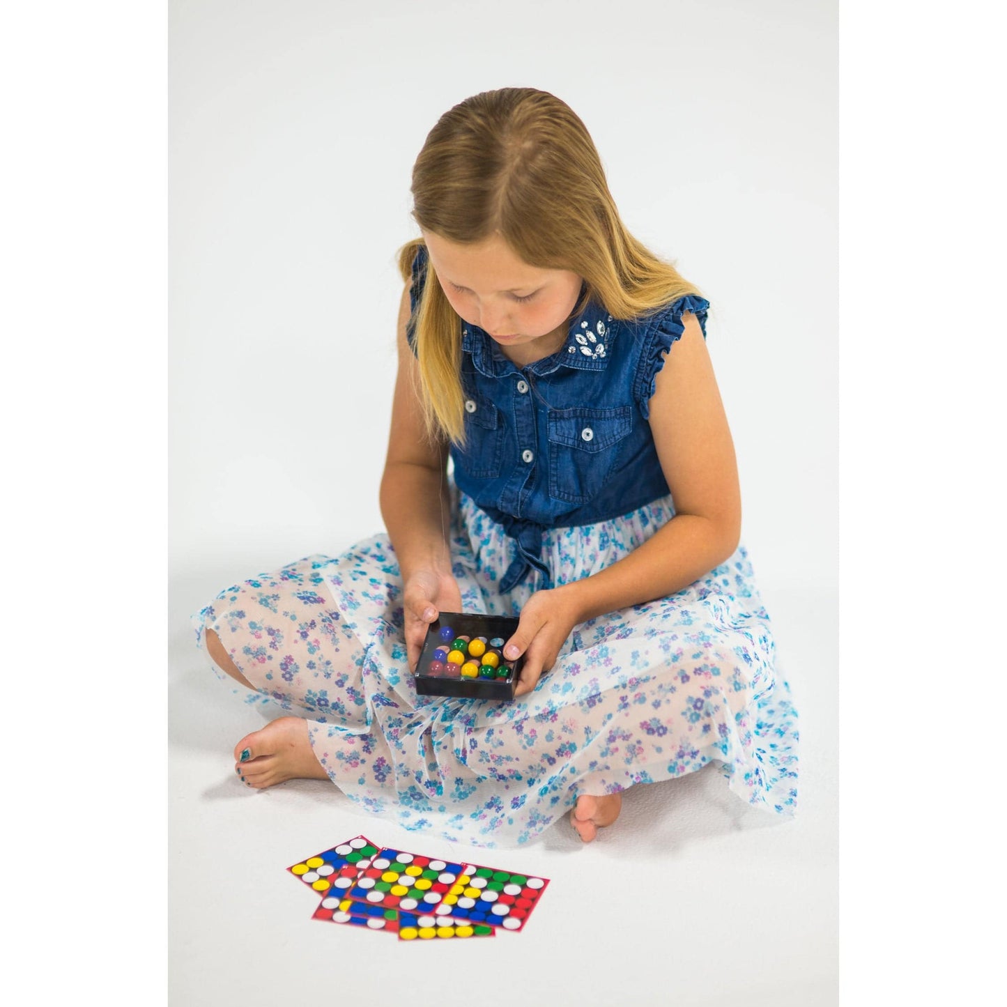 Discovery Toys Tricky Fingers Handheld Marble Race Challenge