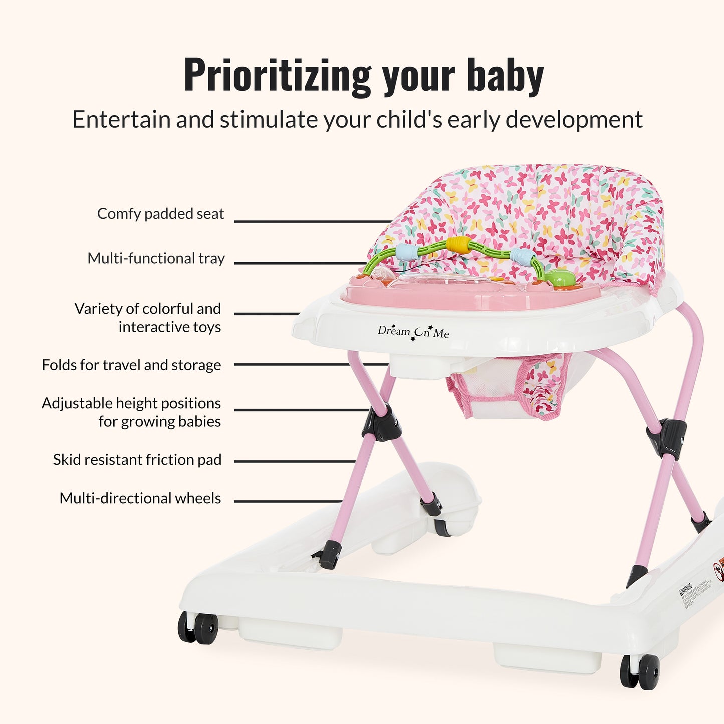 Dream On Me 2-In-1 Ava Walker