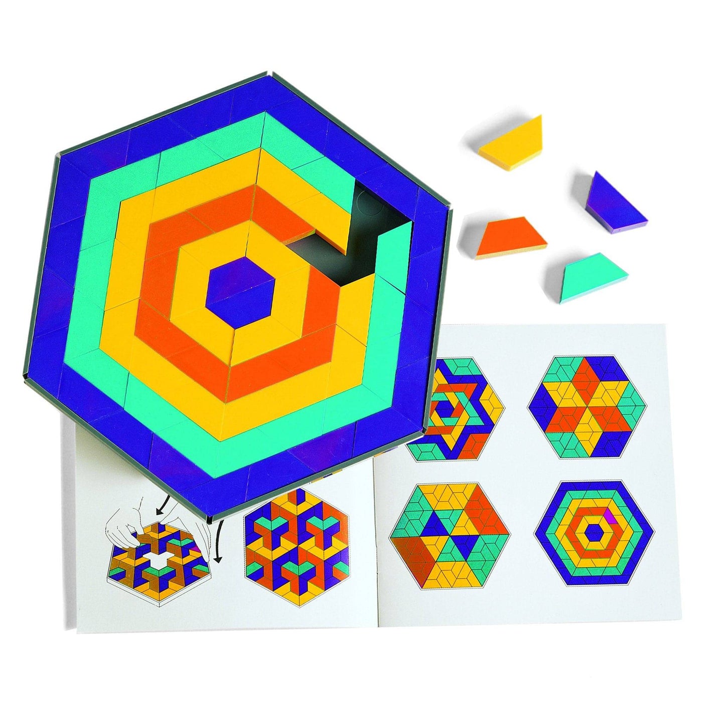 Discovery Toys Mosaic Mysteries Design Pattern Puzzle