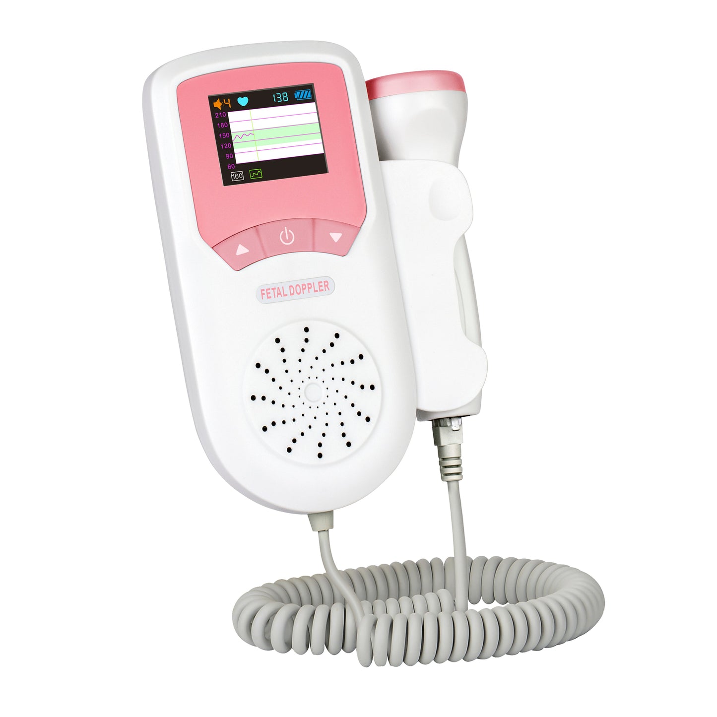 SpringBud 530G Fetal Doppler FDA Cleared - Color Screen