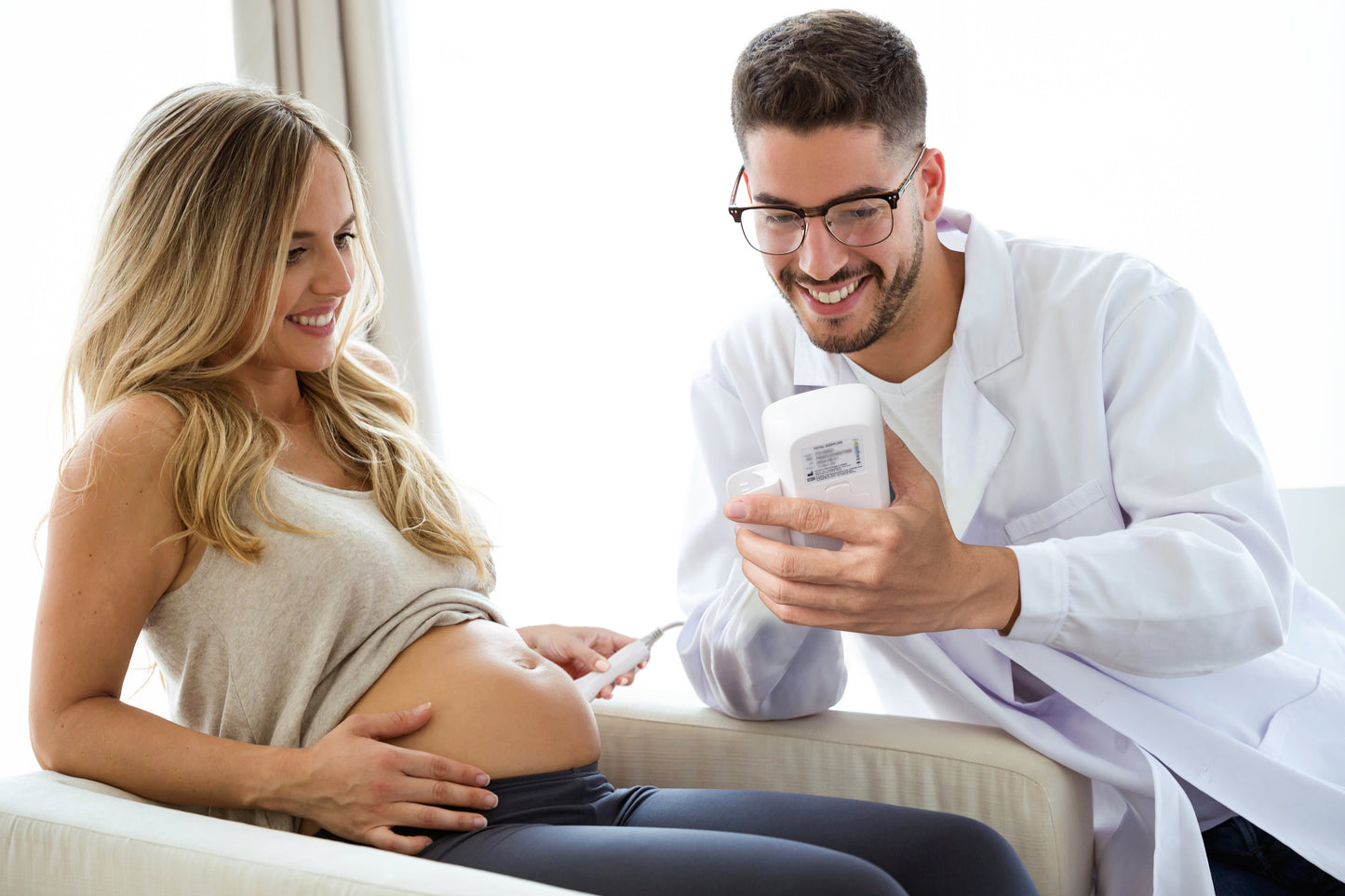 SpringBud 530G Fetal Doppler FDA Cleared - Color Screen