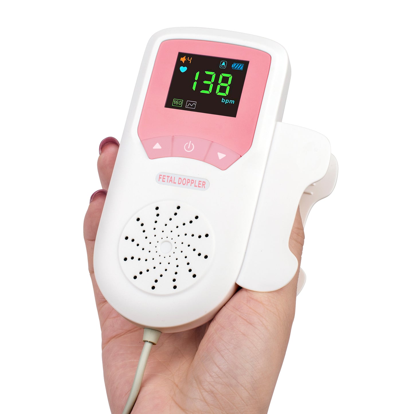 SpringBud 530G Fetal Doppler FDA Cleared - Color Screen