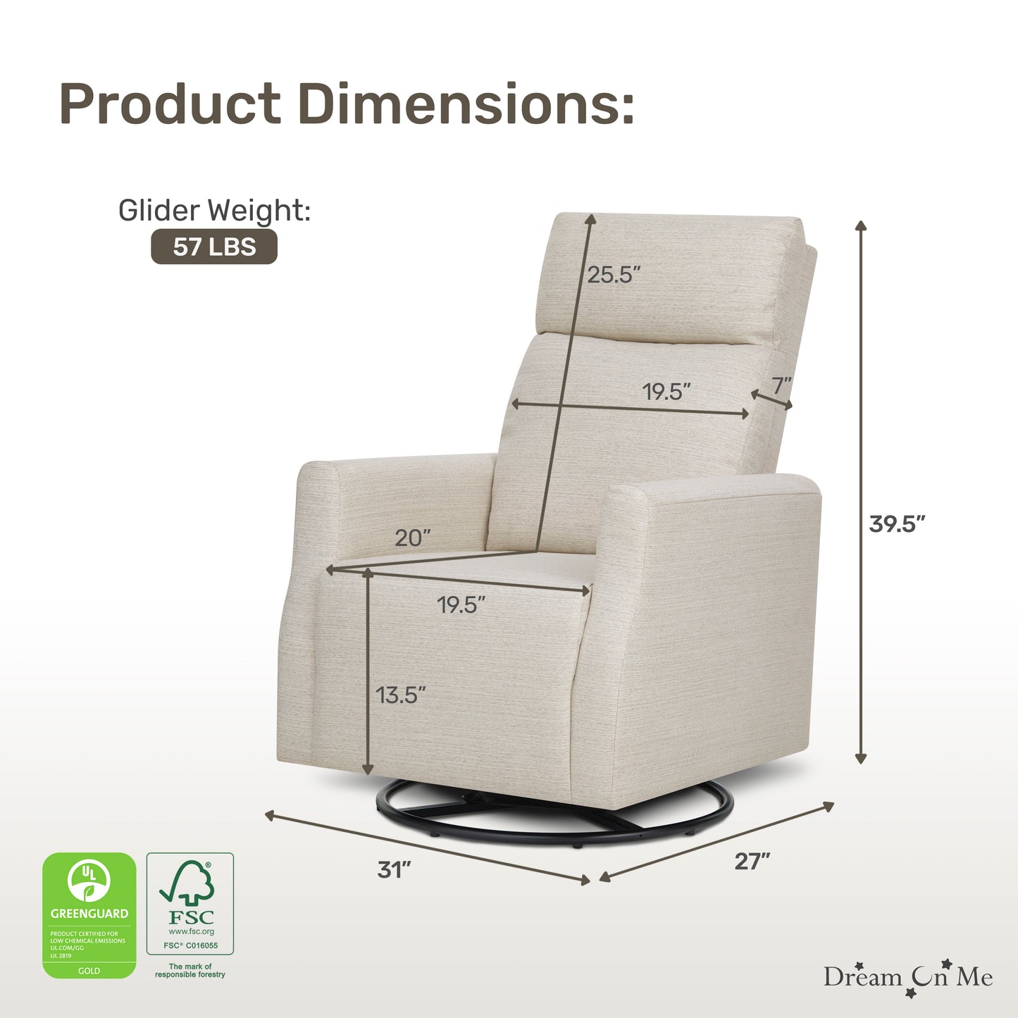 Hygge 5-Piece Calm & Cozy Nursery Set