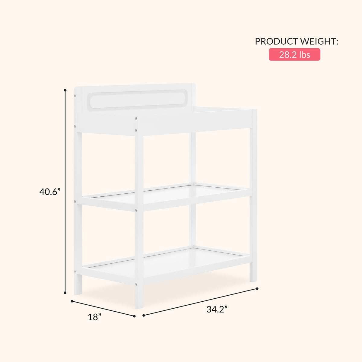 Dream On Me Avery Changing Table