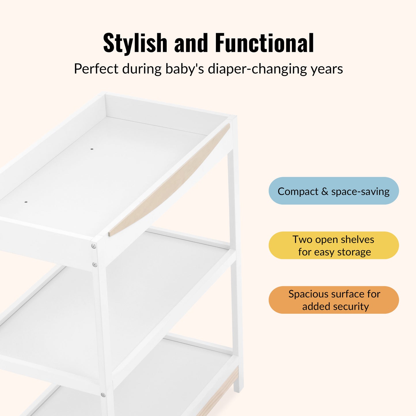 Dream On Me Emerson Baby Changing Table