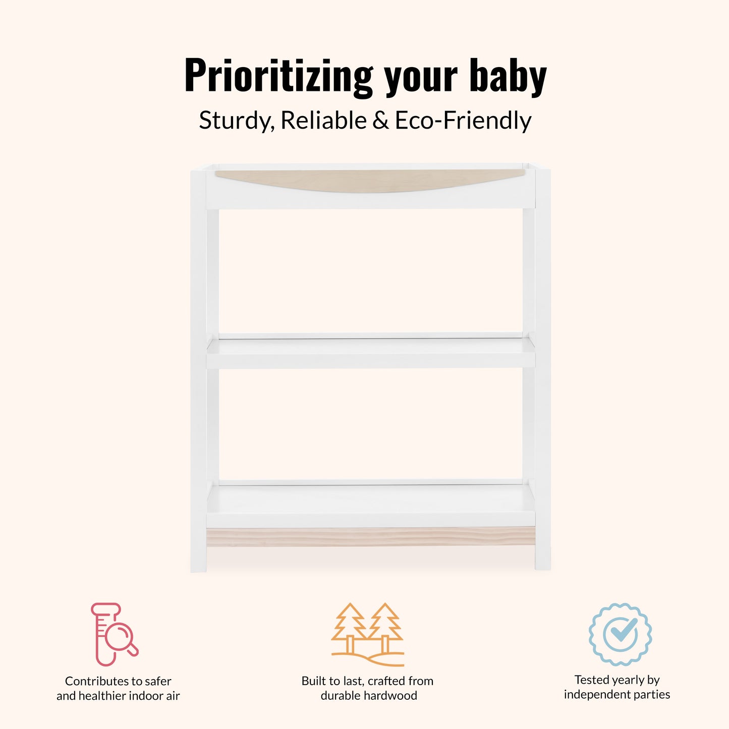 Dream On Me Emerson Baby Changing Table