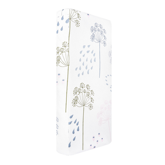 Dream On Me Wildflower 2-in-1 Infant & Toddler Mattress, Floral Print