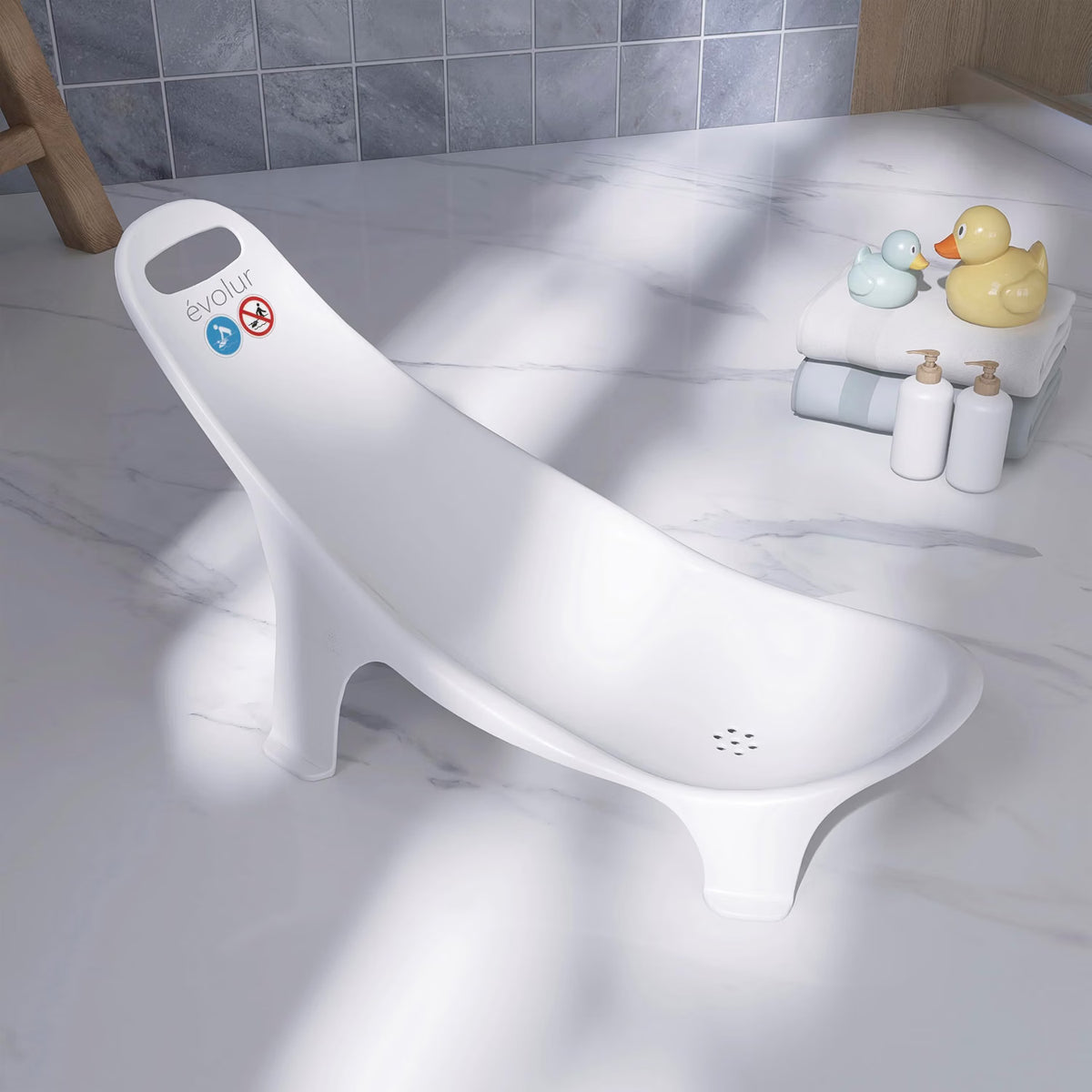 Evolur Baby Bath Essentials Bundle