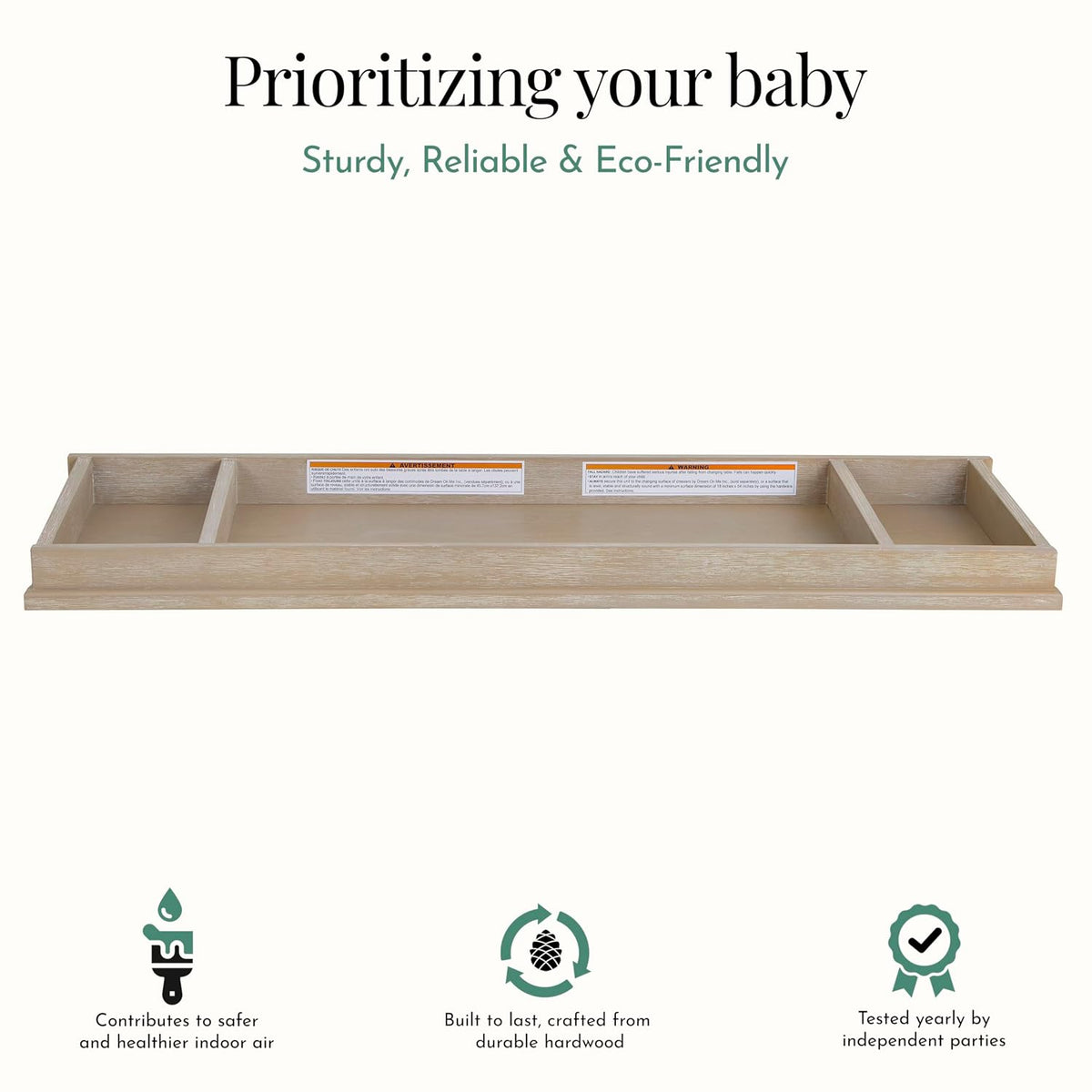 Evolur Oakley Calm Living Nursery Bundle – Sienna Grey