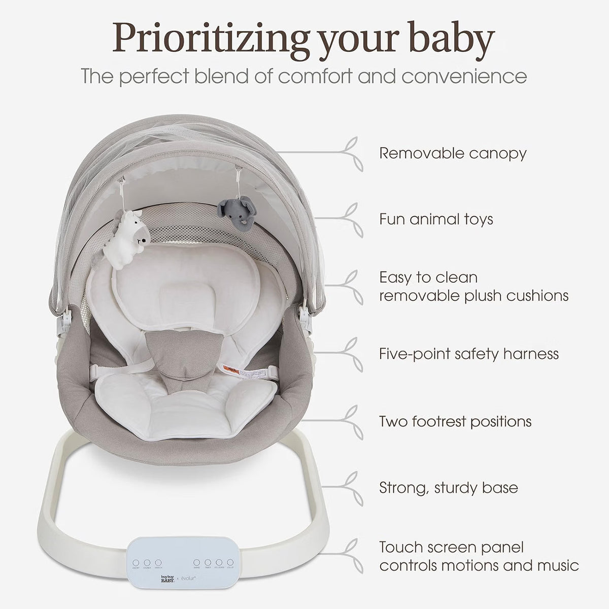 Evolur Baby Comfort Essentials Bundle
