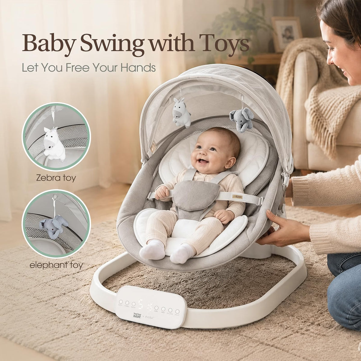 Evolur Baby Comfort Essentials Bundle