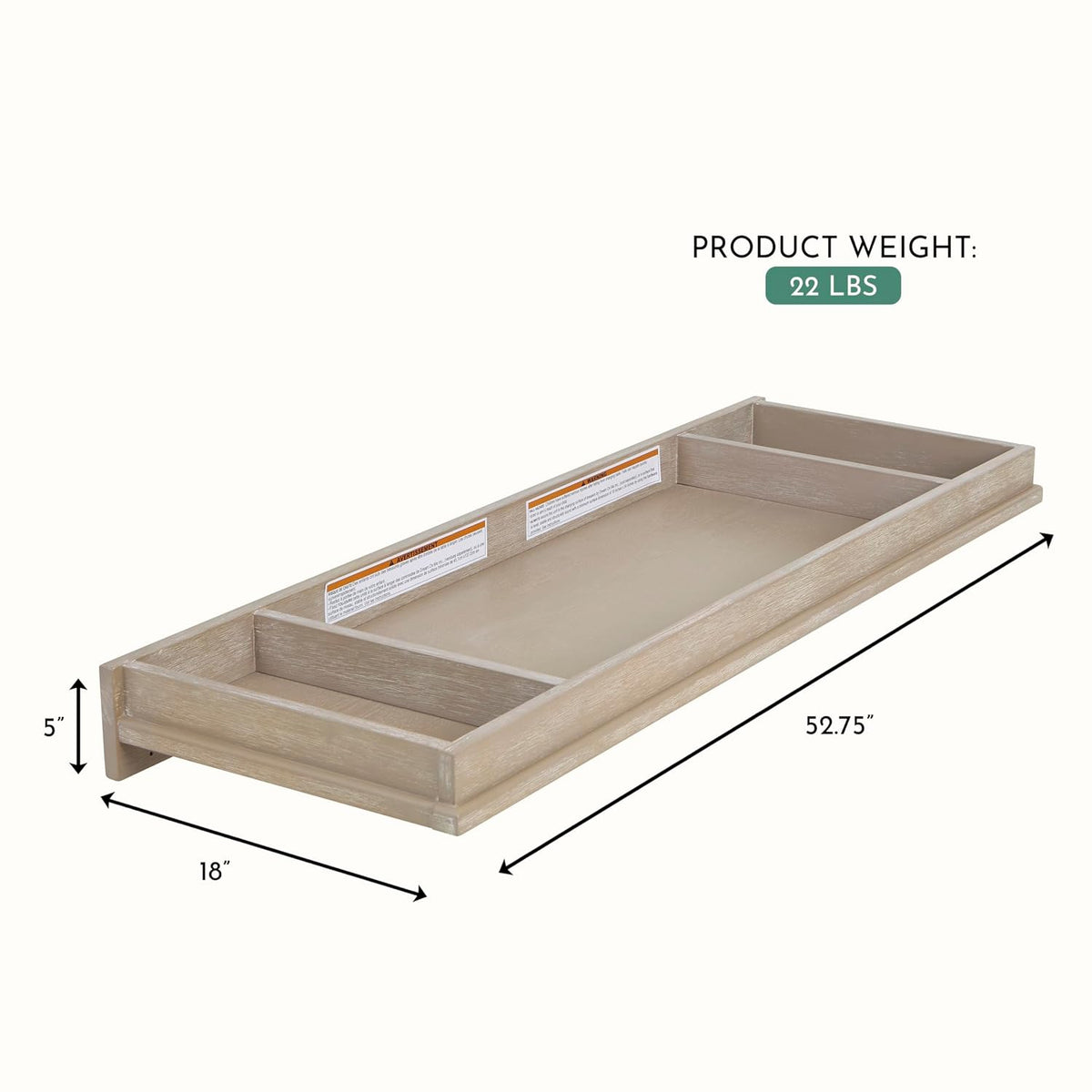 Evolur Oakley Calm Living Nursery Bundle – Sienna Grey