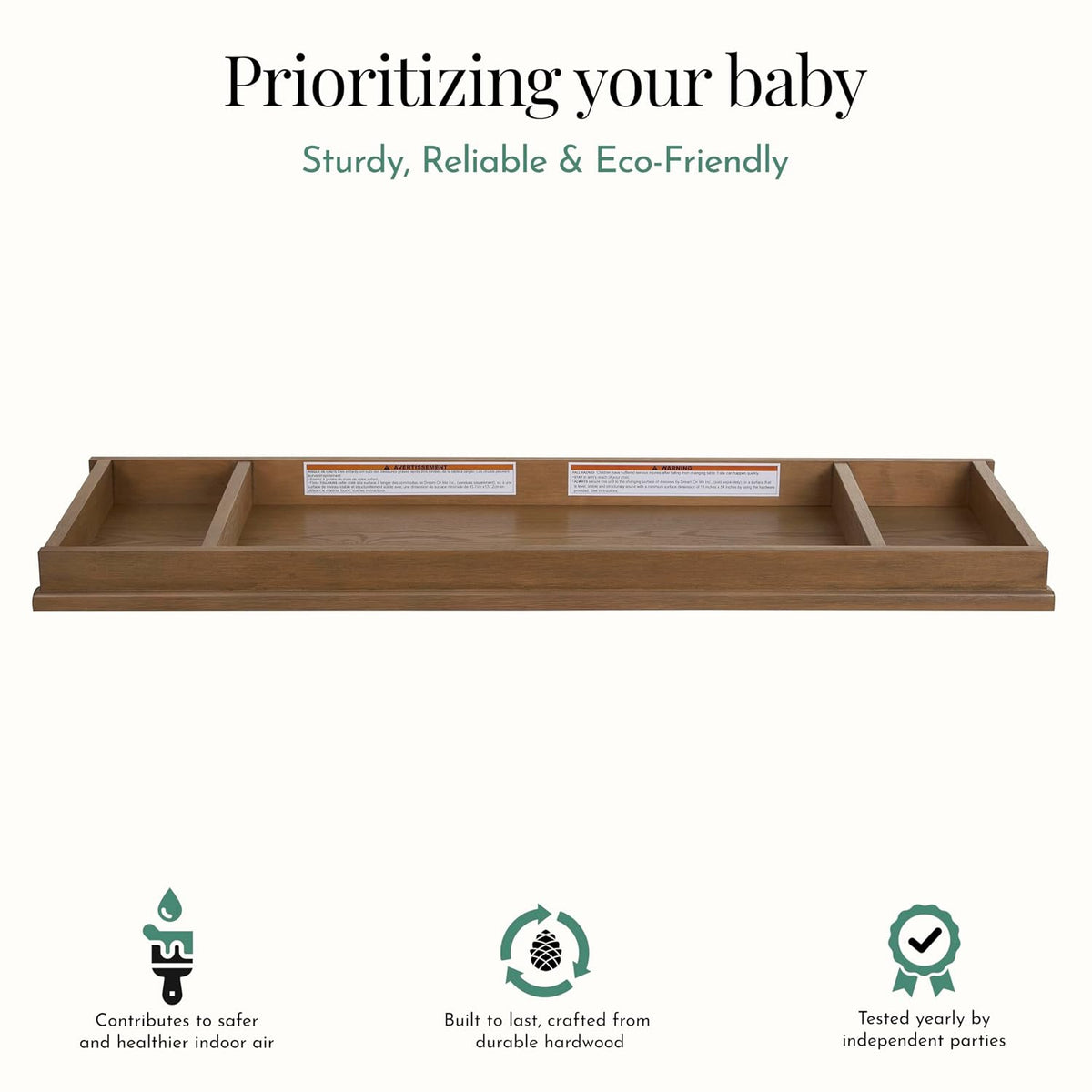 Evolur Oakley Warm Beginnings Nursery Bundle – Hickory