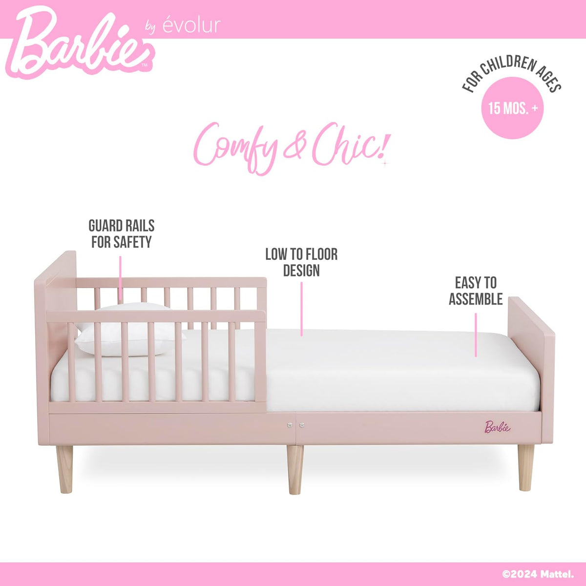 Barbie Pretty Pink Baby Essentials Bundle