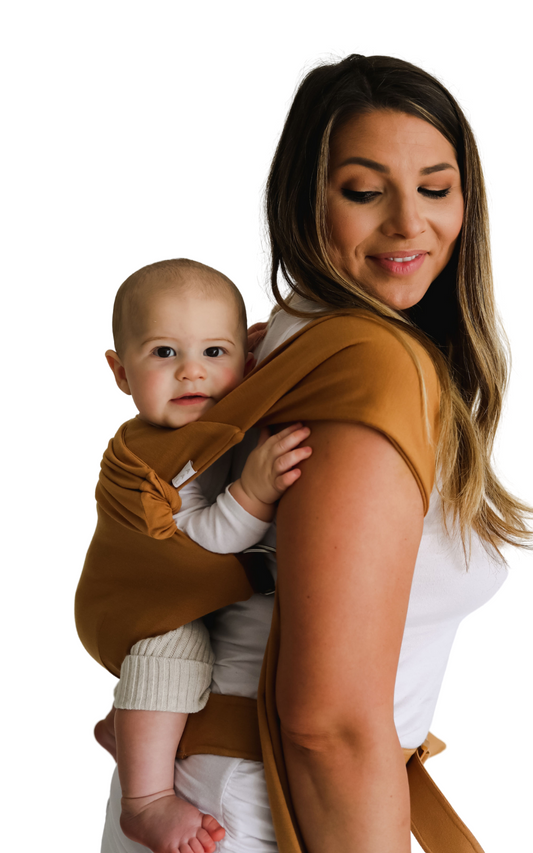 Lalabu Simple Wrap Baby Carrier Camel