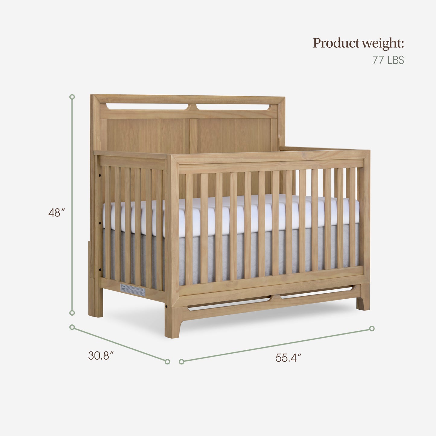 Bradford 5-Piece Grow-With-Me Nursery Set