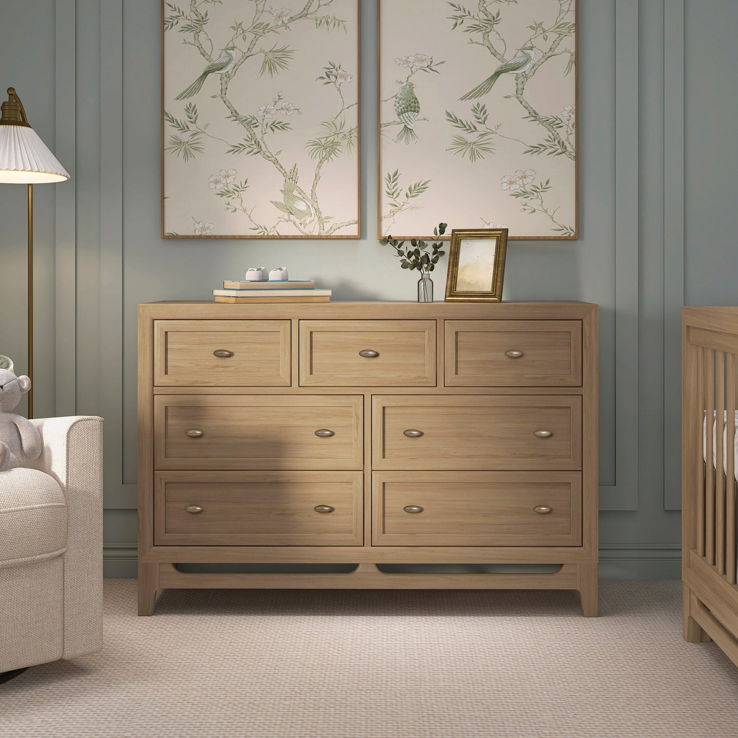 Evolur Bradford 7-Drawer Double Dresser