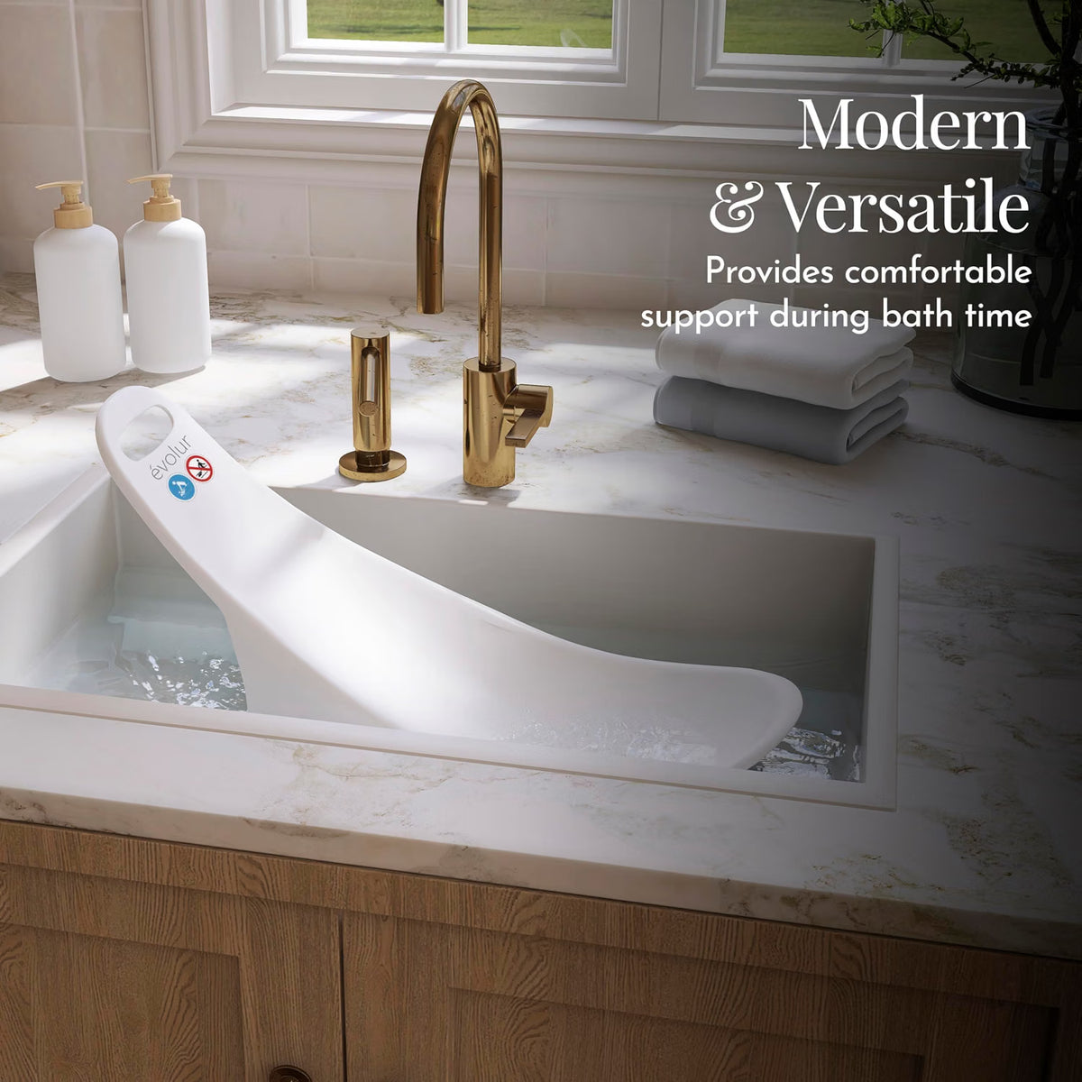 Evolur Baby Bath Essentials Bundle