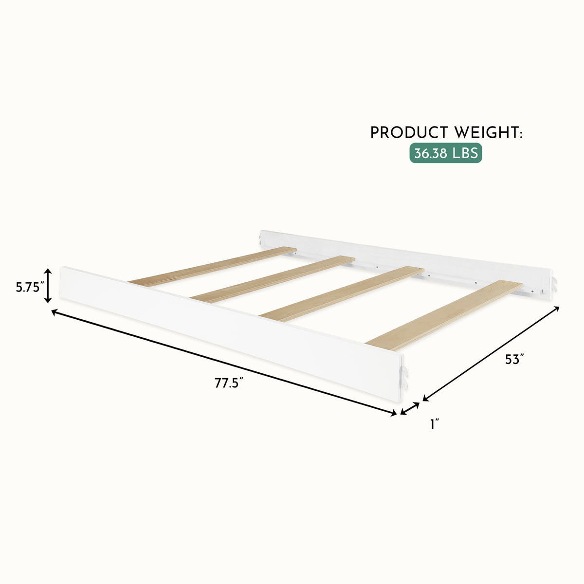 Evolur Audrey 4-Piece Timeless Nursery Bundle