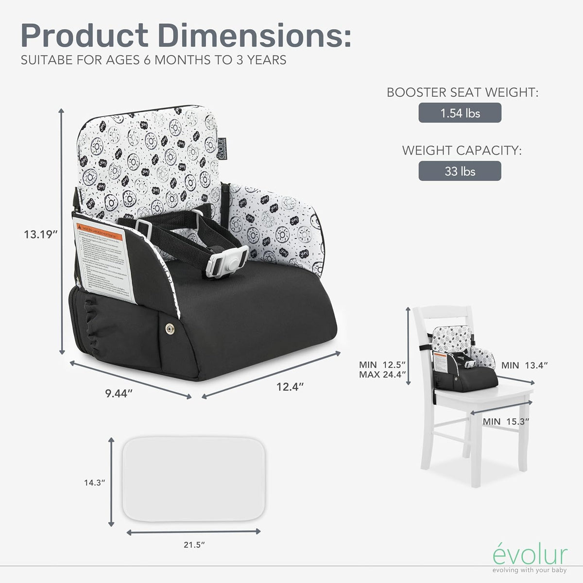 Evolur Mealtime On-the-Go Essentials Bundle