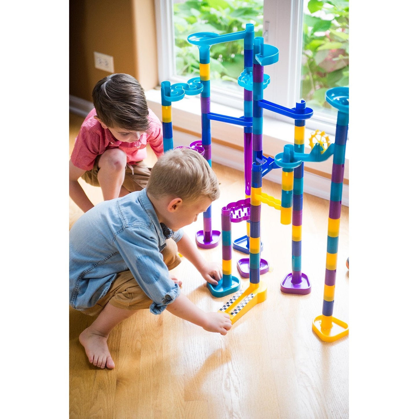 Discovery Toys Marbleworks Ultra Grand Prix Set Racing Marble Run