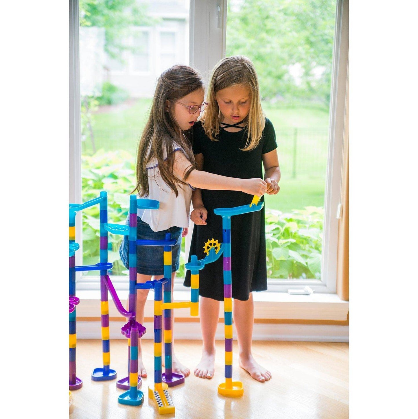 Discovery Toys Marbleworks Ultra Grand Prix Set Racing Marble Run