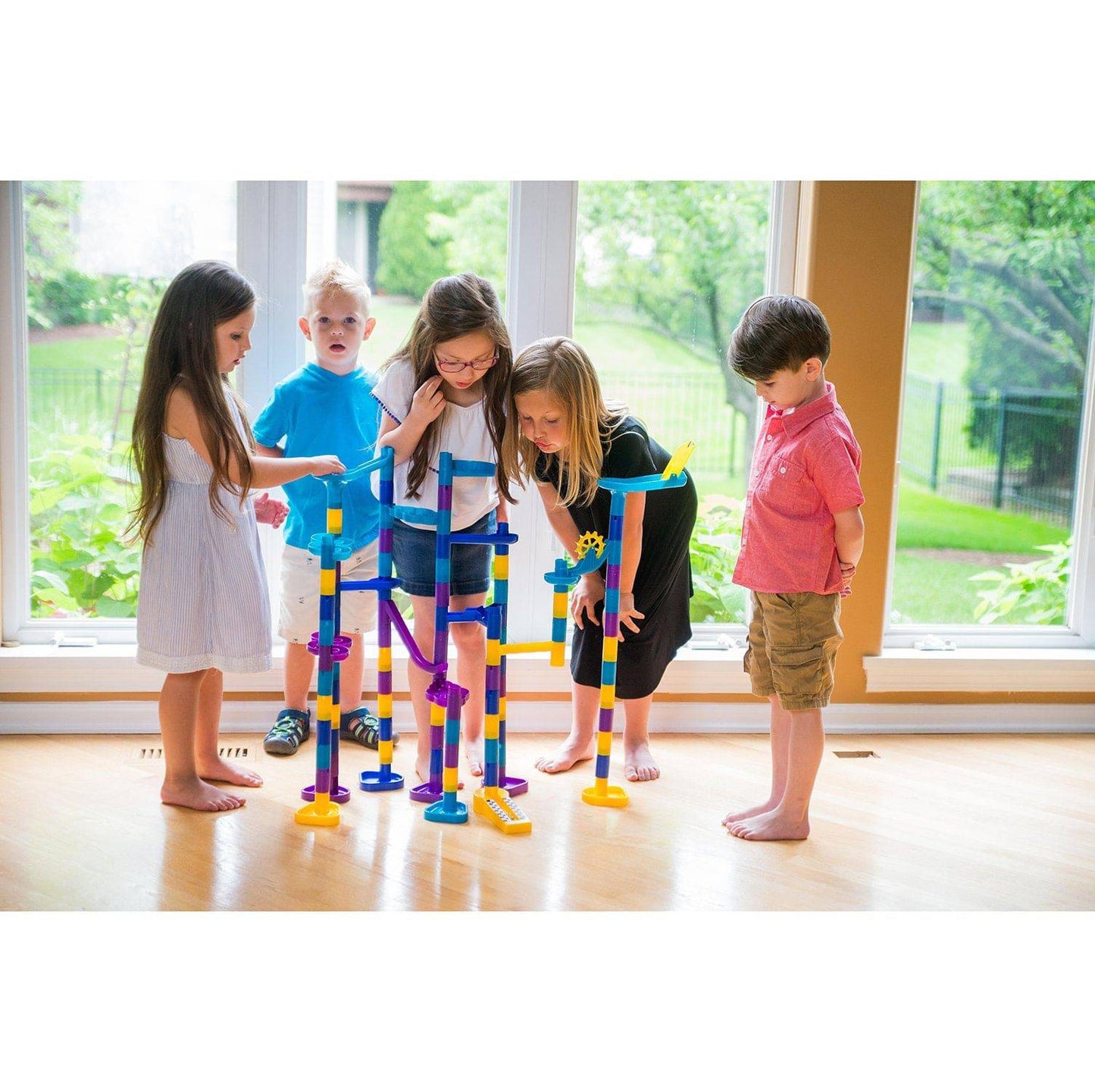 Discovery Toys Marbleworks Ultra Grand Prix Set Racing Marble Run