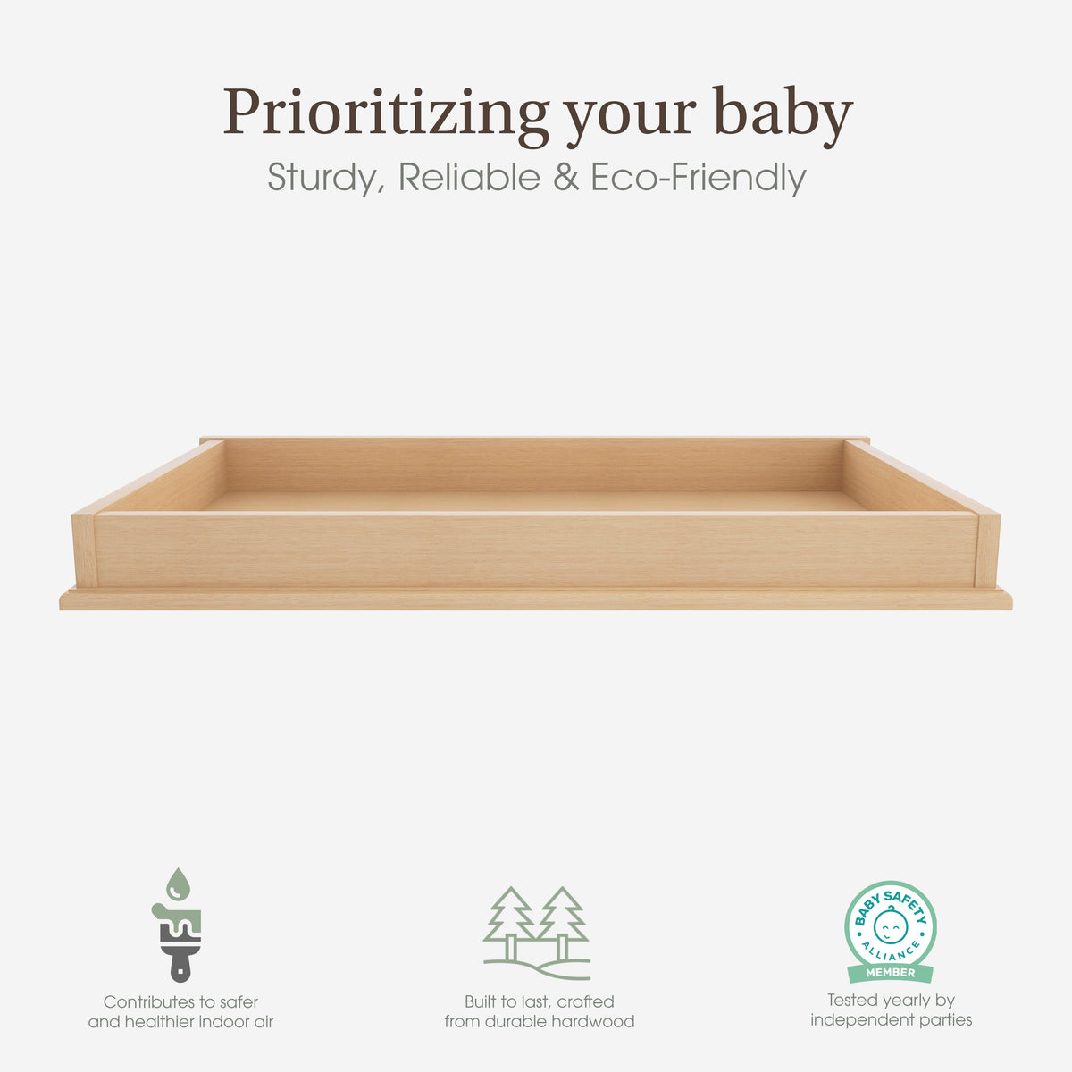 Evolur Cove 3-Piece Everyday Nursery Bundle
