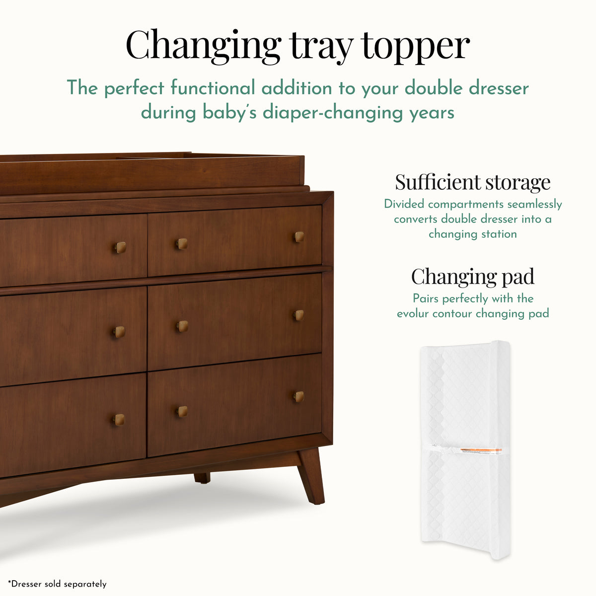 Evolur Antilia 3-Piece Classic Nursery Bundle