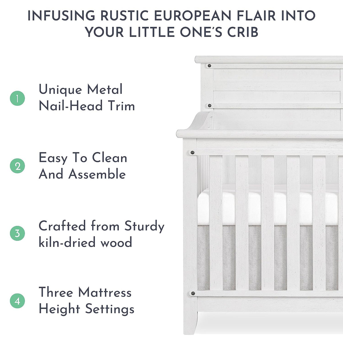 Evolur Andorra Sweet Beginnings Nursery Bundle