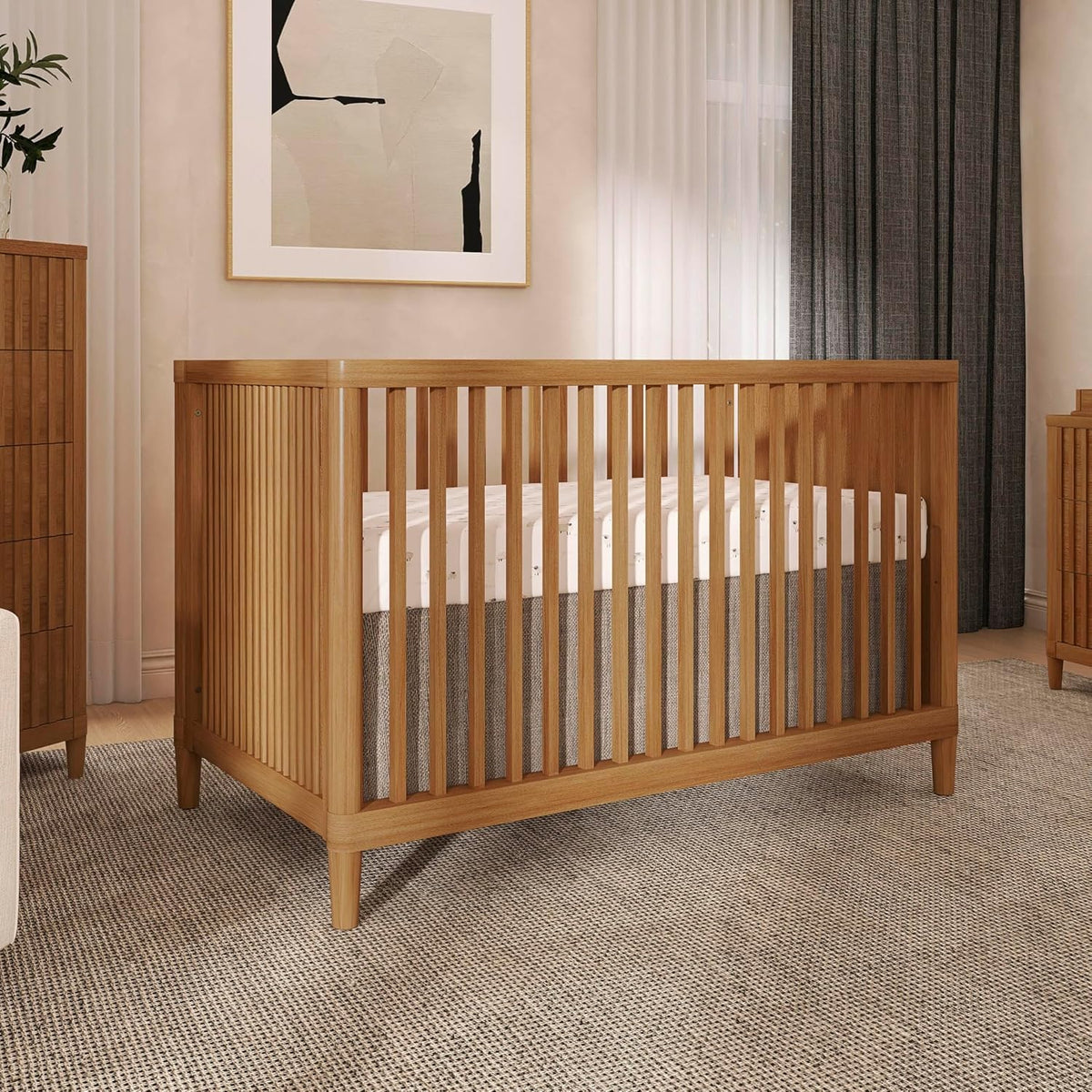 Evolur Flynn 3 in 1 Convertible Island Crib