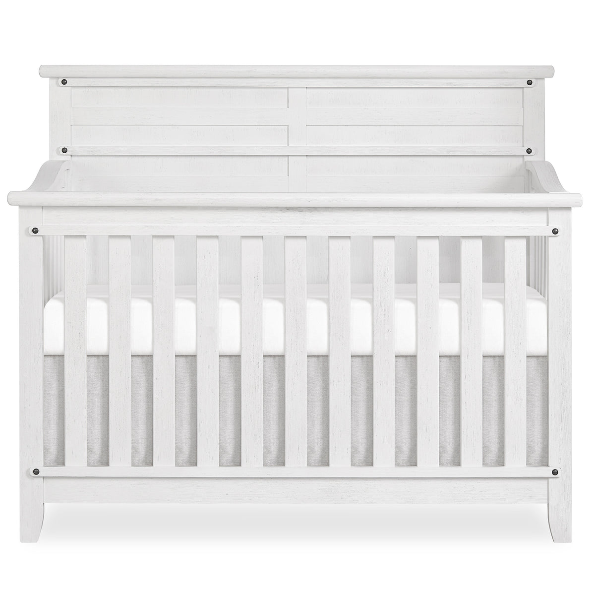 Evolur Andorra 5-in-1 Convertible Crib in Weathered White