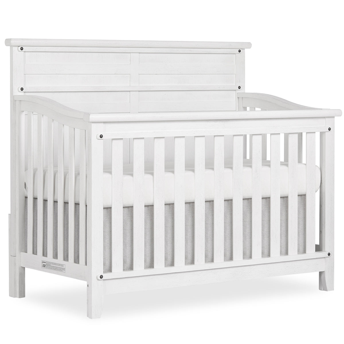 Evolur Andorra 5-in-1 Convertible Crib in Weathered White