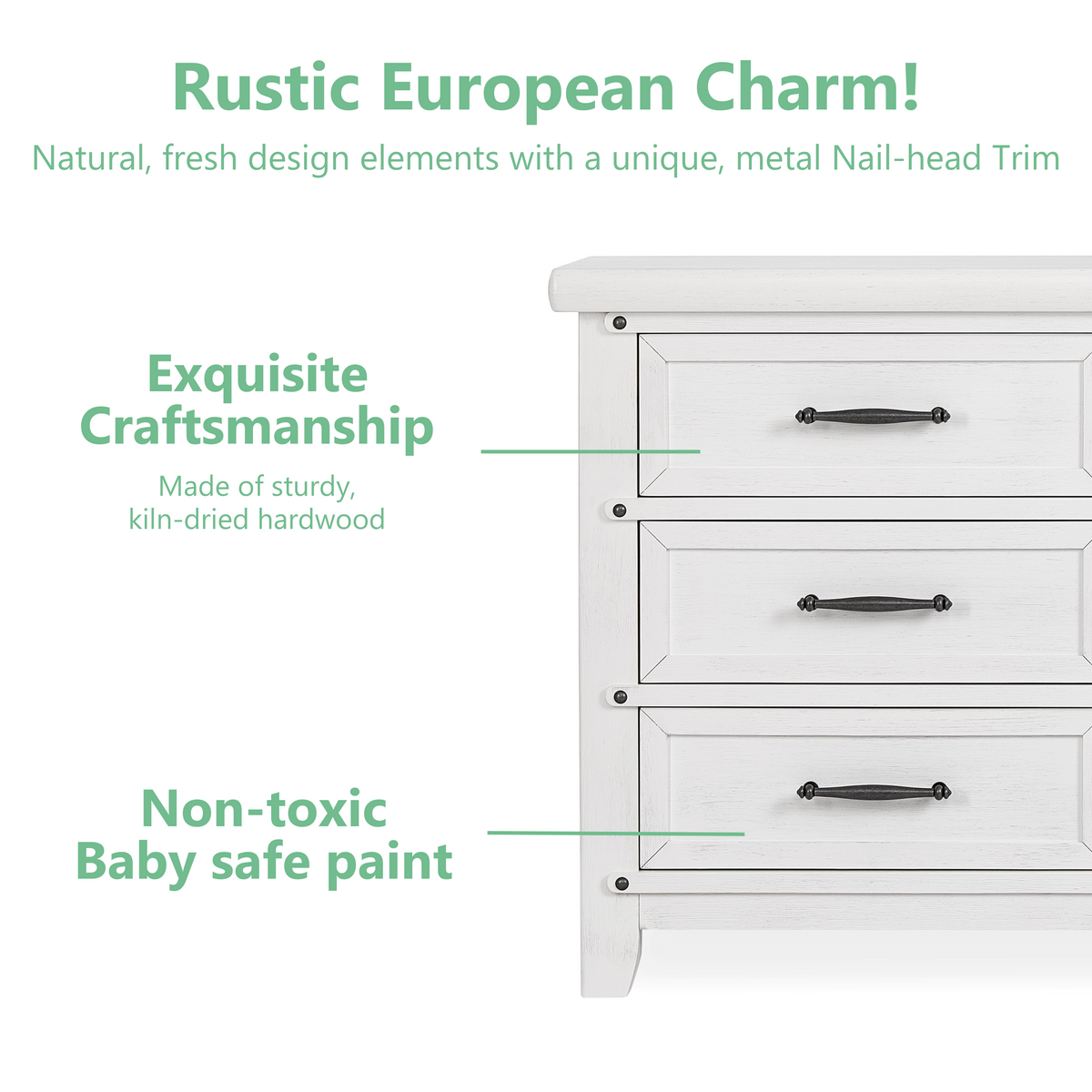Evolur Andorra Double Dresser