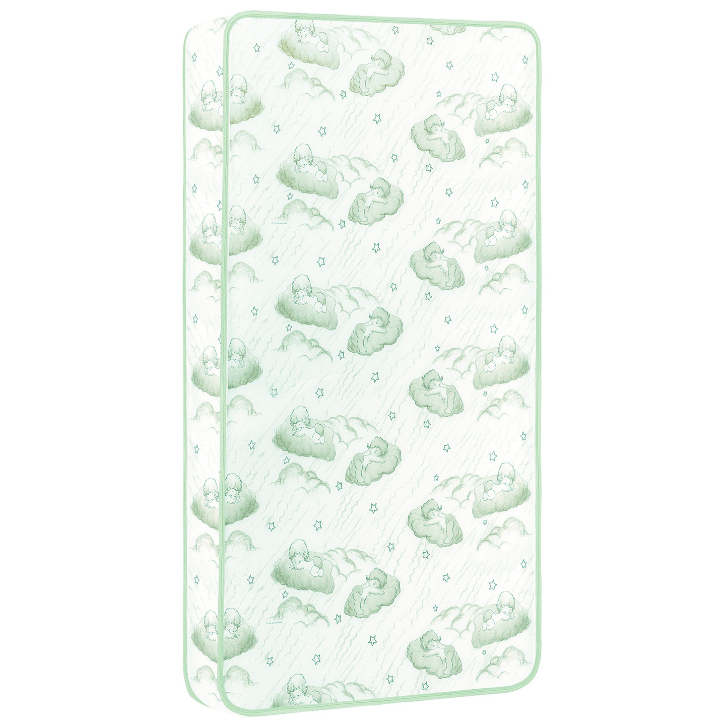 Dream On Me Nirvana 6 Inch 96 Coil Inner Spring Crib And Toddler Mattress