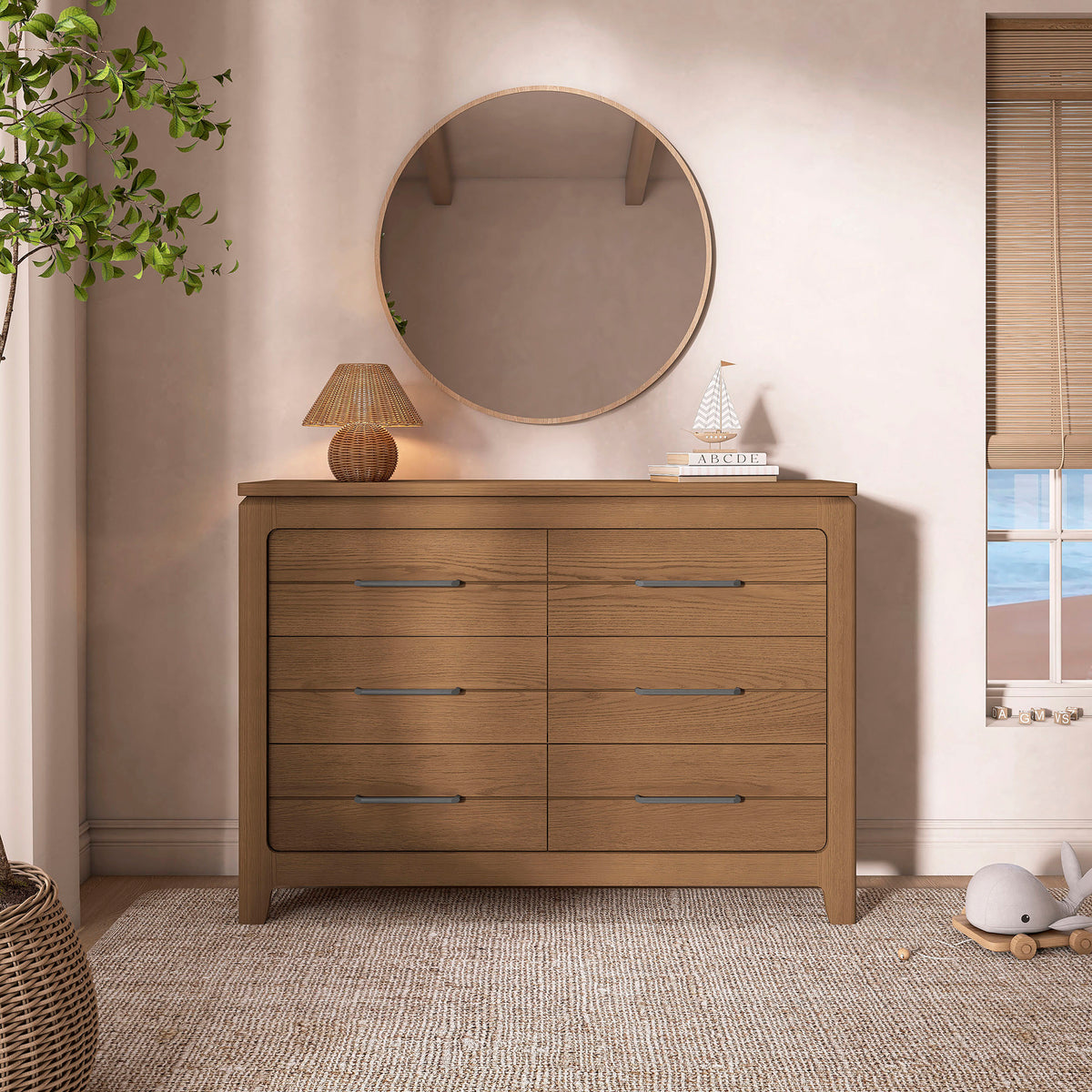 Evolur Oakley Warm Beginnings Nursery Bundle – Hickory